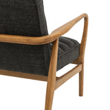 Oskar Dark Grey Boucle Sofa