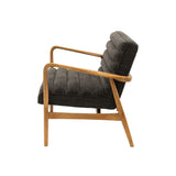 Oskar Dark Grey Boucle Sofa