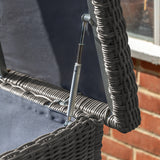 Alesund Light Grey Outdoor Cushion Storage Box