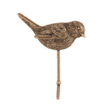 Antique Gold Bird Wall Hook