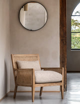 Aiko Natural Rattan & Ash Wood Armchair