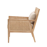 Aiko Natural Rattan & Ash Wood Armchair