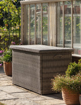 Alesund Light Grey Outdoor Cushion Storage Box