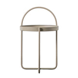 Arched Natural Side Table