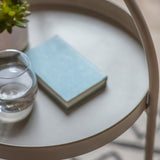 Arched Natural Side Table
