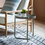Arched Natural Side Table