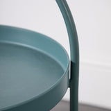 Arched Teal Side Table