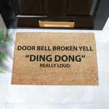 Ding Dong Doormat