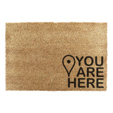 You Are Here Doormat