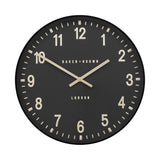 Baker & Brown Black Wall Clock