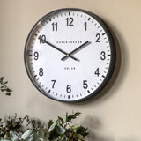 Baker & Brown Grey Wall Clock