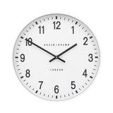 Baker & Brown White Wall Clock