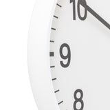 Baker & Brown White Wall Clock