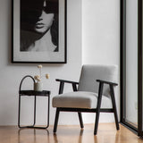 Black Arched Side Table