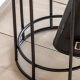 Black Iron Boot Stand