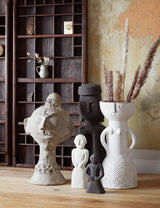 Ceramic Woman Face Vase