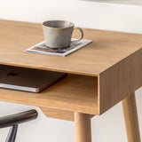 Copenhagen Oak Desk With Drawer