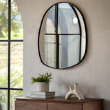 Eira Black Large Wall Mirror - Small