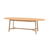 Elska Oak Extending Dining Table