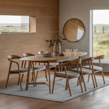Elska Oak Extending Dining Table