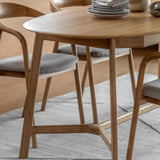 Elska Oak Extending Dining Table