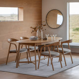 Elska Oak Extending Dining Table