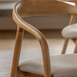 Elska Oak Upholstered Dining Chairs