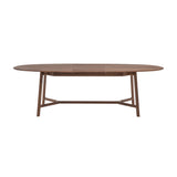 Elska Walnut Extending Dining Table