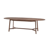 Elska Walnut Extending Dining Table