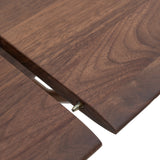 Elska Walnut Extending Dining Table
