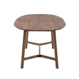 Elska Walnut Extending Dining Table