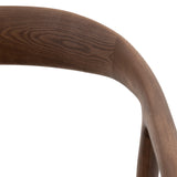 Elska Walnut Upholstered Dining Chairs