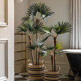 Faux Palm Plant