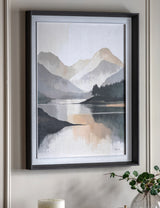 Fjell Dawn Framed Canvas