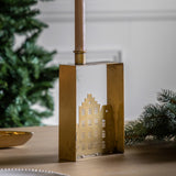 Gold Urban Small Candle Holder