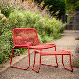 Gotska Sunset Lounger Chair With Stool