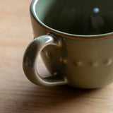 Hamnoy Green Porcelain Dinnerware (Set of Four, Various Options Available)