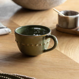 Hamnoy Green Porcelain Dinnerware (Set of Four, Various Options Available)