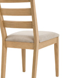 Harstad Oak Dining Chairs (Pair)