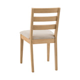 Harstad Oak Dining Chairs (Pair)