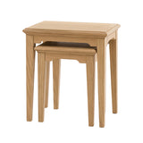 Harstad Oak Nest of Side Tables