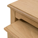 Harstad Oak Nest of Side Tables