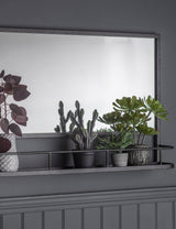 Hekla Industrial Shelf Mirror