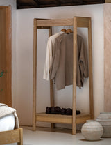 Hikari Natural Open Wardrobe