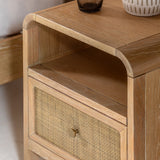 Hikari Natural Bedside Table