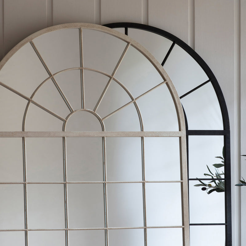 Hofn Large Arched Window Mirror