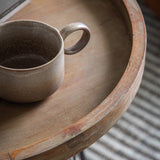 Industrial Cage Side Table