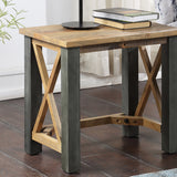 Industrial Rustic Side Table