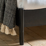 Kaito Black Rattan Bed Frame