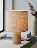 Kara Natural Wood Table Lamp